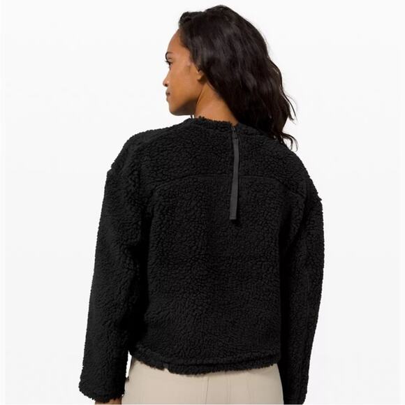 Lululemon Wool Whenever Crew Black - Picture 2 of 7